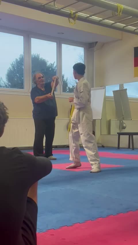 Gürtelprüfung mit Gino